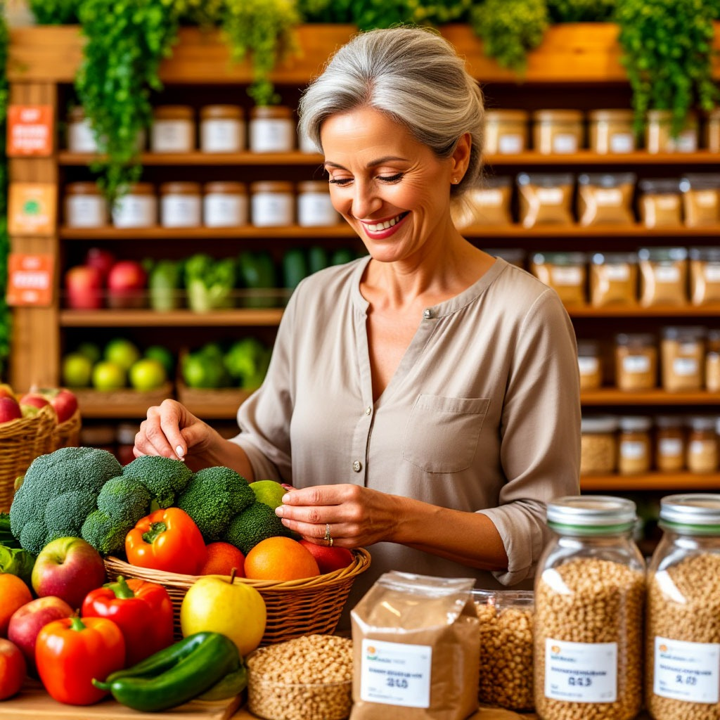 Как покупать полезные продукты и не переплачивать: практические советы для женщин 50+