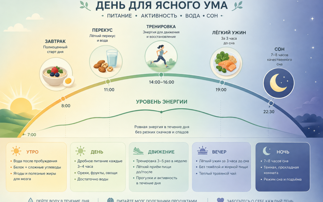 Какое питание для мозга: продукты, рацион и полезные привычки